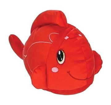 Hediye Nest Kırmızı Şarkı Söyleyen Balık 40 cm Peluş Oyuncak