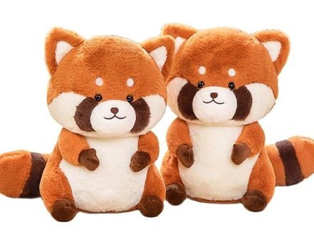 Alibee Kawaii Mapache Teddy Rakun Yaklaşık 35 cm Peluş Oyuncak