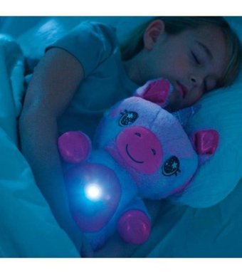 Jzcat Star Belly Işıklı Unicorn Oyuncak Pembe Peluş Oyuncak