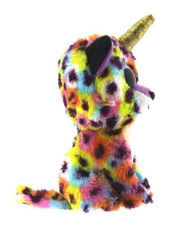 Ty Beanie Boos Giselle Gökkuşağı Unicorn Leopar 15 cm Peluş Oyuncak