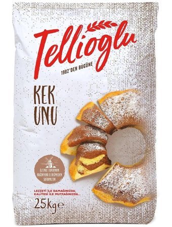 Tellioğlu Kek Kurabiye Unu 25 kg