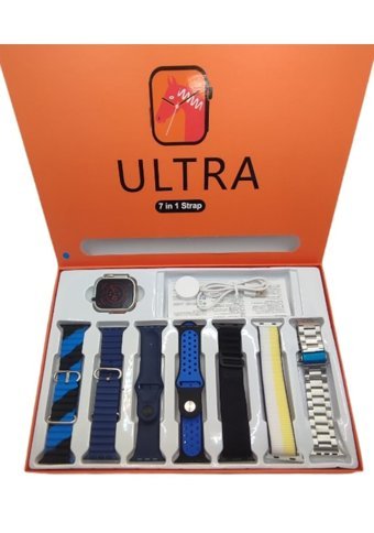 Ecocenter Watch 8 Ultra Akıllı Saat Beyaz