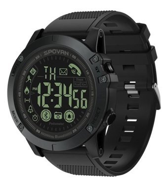 Cbtx Global Spovan PR1 Luminous Akıllı Saat Kırmızı
