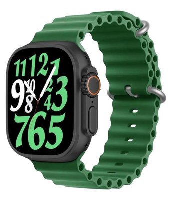 Zmsmart Watch 8 Ultra Akıllı Saat Siyah - Yeşil