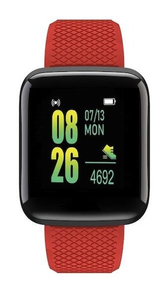 Polosmart PSSW05 Akıllı Saat Kırmızı