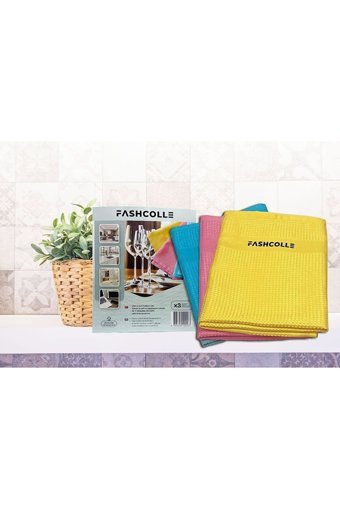 Fashcolle Mikrofiber Temizlik Bezi 3'lü