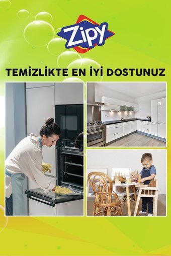 Zipy Temizlik Bezi 200'lü