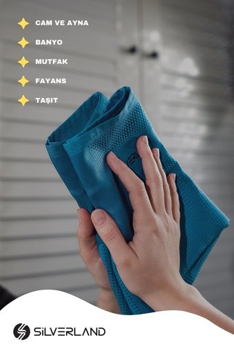 Sılverland Mikrofiber Temizlik Bezi 3'lü