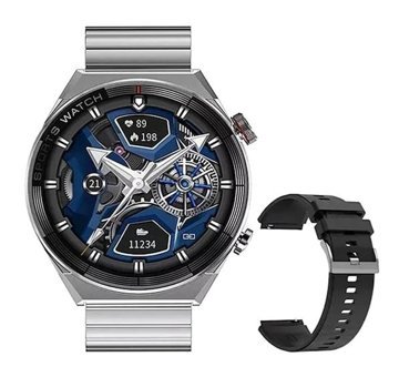 SmartBlack GT3 Max 3 Akıllı Saat Gri