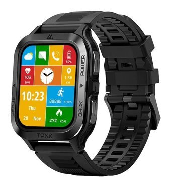 Kospet Tank M2 Watch Akıllı Saat Kırmızı