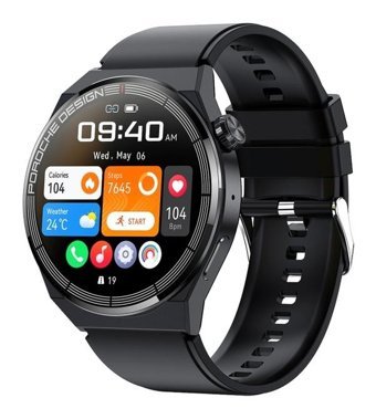 Cbtx Global 5HK46P Akıllı Saat Gümüş - Siyah