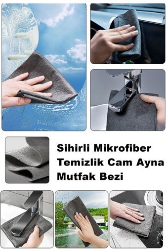Aygoren Home Mikrofiber Temizlik Bezi Tekli