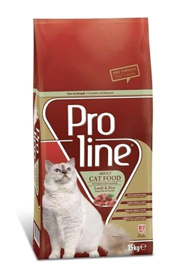 Proline Kuzu Etli Tahıllı Yetişkin Kuru Kedi Maması 15 kg