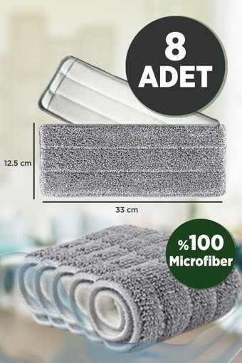 Arsimo Mikrofiber Temizlik Bezi 8'li