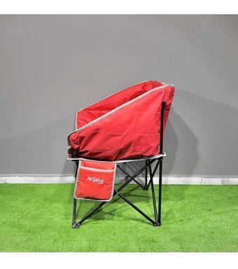Argeus Balcony Comfort Kolsuz Kırmızı Tekli Kamp Sandalyesi