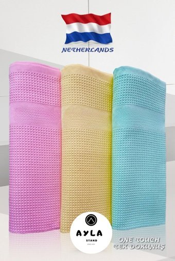 Ayla Stand Mikrofiber Temizlik Bezi 3'lü