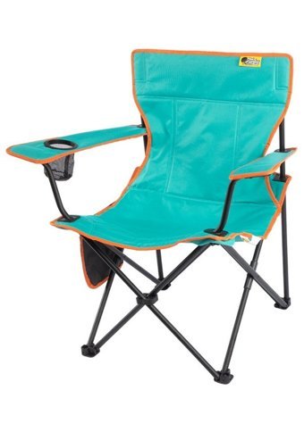 Funky Chairs Kolçaklı Turkuaz Tekli Kamp Sandalyesi