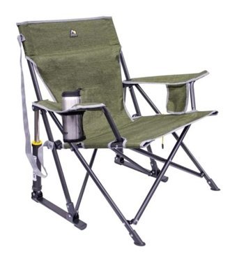Gci Outdoor Katlanır Kolçaklı Haki Tekli Kamp Sandalyesi