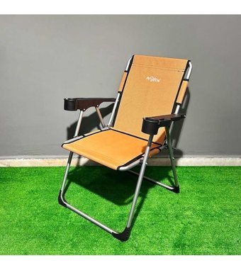 Argeus Rock Kolçaklı Alev Turuncu 2'Li Kamp Sandalyesi