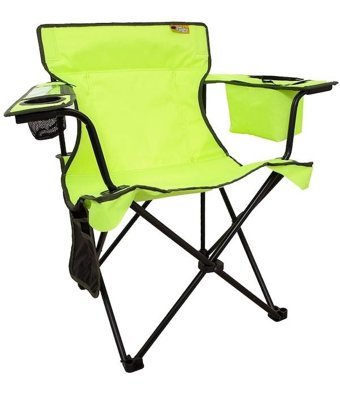 Funky Chairs Kolçaklı Neon Yeşil Tekli Kamp Sandalyesi