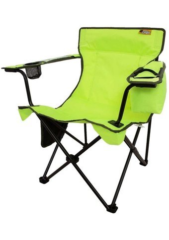Funky Chairs Kolçaklı Neon Yeşil Tekli Kamp Sandalyesi