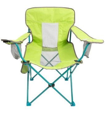 Andoutdoor Kolçaklı Neon Yeşil Tekli Kamp Sandalyesi