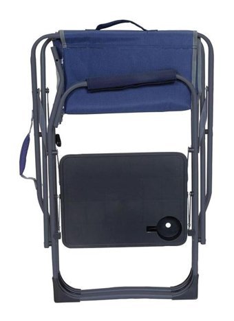 Gci Outdoor Katlanır Kolçaklı Lacivert Tekli Kamp Sandalyesi