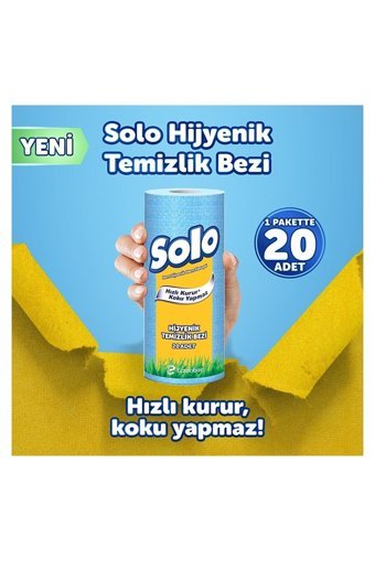 Solo Temizlik Bezi 6'lı