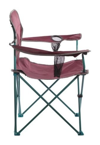 Mowıcamp Kolçaklı Bordo Tekli Kamp Sandalyesi