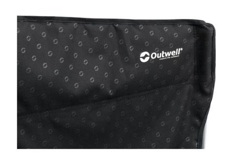 Outwell 470378 Katlanır Kolçaklı Siyah Tekli Kamp Sandalyesi