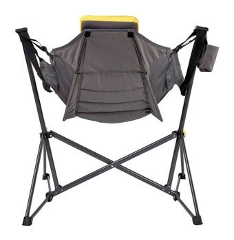 Uquip Comfy Kolsuz Gri - Siyah Tekli Kamp Sandalyesi