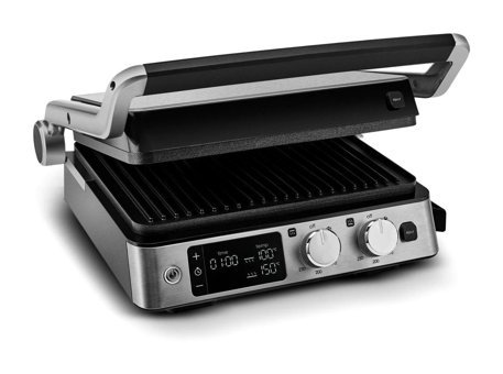 Karaca Sear and Grill 6 Dilim Yanmaz Yapışmaz Kaplama Çıkartılabilir Plaka Çift Taraflı İnox Izgaralı Tost Makinesi