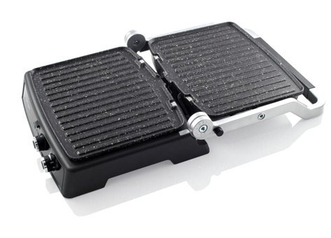 Arzum Ar2044-G 6 Dilim Granit Çıkartılabilir Plaka Gümüş Izgaralı Tost Makinesi