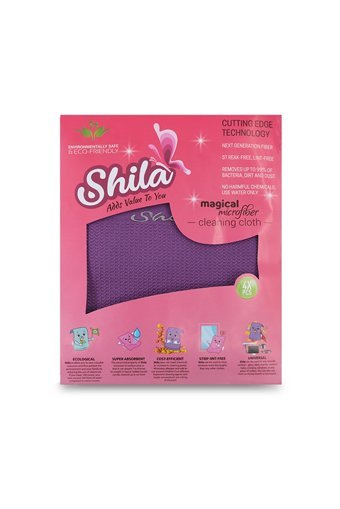 Shila Mikrofiber Temizlik Bezi 4'lü
