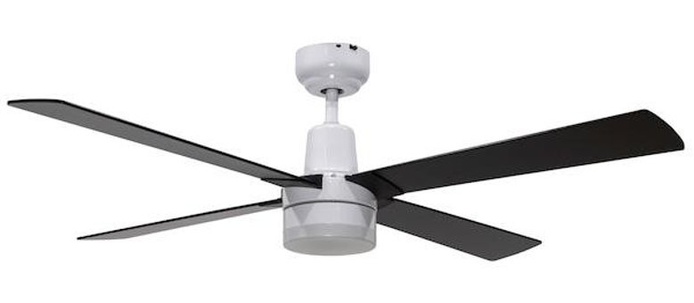Alsanfan 48PRF-122-WH-BLK Kumandalı Beyaz - Siyah Tavan Vantilatörü