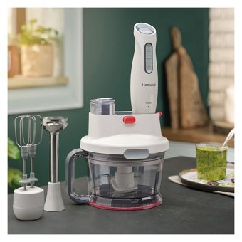 Homend Functionall 2804H Doğrayıcılı Rendeli Çırpıcı 1000 W Beyaz Mutfak Robotu