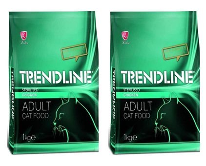 Trendline Sterilised Tavuk Aromalı Yetişkin Kuru Kedi Maması 2x1 kg