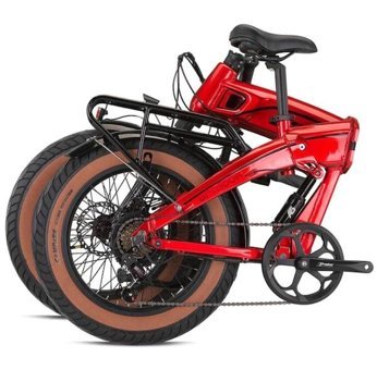 Kron Armour 250 W 100 Km 20 Jant 7 Vites Katlanır Şehir / Tur Elektrikli Bisiklet Kırmızı