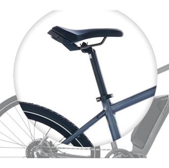 Carraro E-Sportive 6.1 250 W 150 Km 29 Jant 9 Vites Şehir / Tur Elektrikli Bisiklet Antrasit
