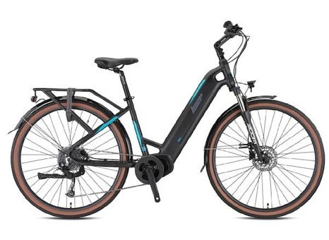 Loop Commuter 250 W 100 Km 28 Jant 9 Vites Şehir / Tur Elektrikli Bisiklet Mat Siyah Turkuaz