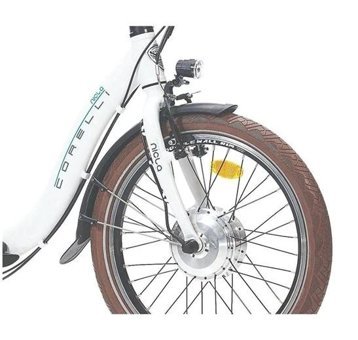 Corelli Nicla 250 W 50 Km 20 Jant 6 Vites Katlanır Şehir / Tur Elektrikli Bisiklet Beyaz