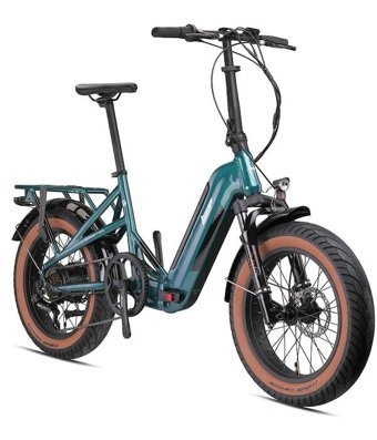 Loop Coaster 250 W 80 Km 20 Jant 7 Vites Katlanır Şehir / Tur Elektrikli Bisiklet Petrol Mavisi