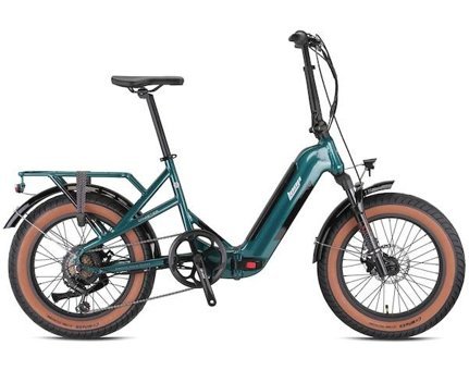 Loop Coaster 250 W 80 Km 20 Jant 7 Vites Katlanır Şehir / Tur Elektrikli Bisiklet Petrol Mavisi
