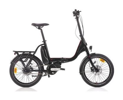 Carraro E-Flexı 250 W 50 Km 20 Jant 8 Vites Katlanır Şehir / Tur Elektrikli Bisiklet Siyah