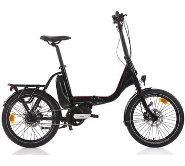 Carraro E-Flexı 250 W 50 Km 20 Jant 8 Vites Katlanır Şehir / Tur Elektrikli Bisiklet Siyah