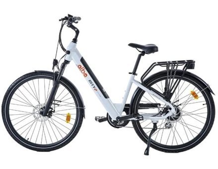 Alba Fold X Premium 250 W 45 Km 20 Jant 8 Vites Katlanır Şehir / Tur Elektrikli Bisiklet Beyaz