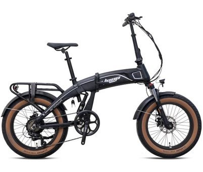 Loop Armour 250 W 100 Km 20 Jant 7 Vites Katlanır Dağ Elektrikli Bisiklet Mat Siyah