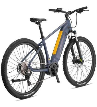 Loop Phantom 250 W 80 Km 20 Jant 10 Vites Dağ Elektrikli Bisiklet Gri Siyah