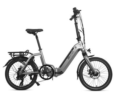 Asvıva B13 Pedelec 250 W 100 Km 20 Jant 6 Vites Katlanır Şehir / Tur Elektrikli Bisiklet Antrasit Gri