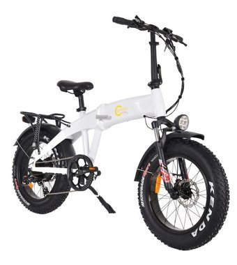Citycoco Fatbike Foldable Mini 250 W 30 Km 19 Jant 7 Vites Dağ Elektrikli Bisiklet Siyah